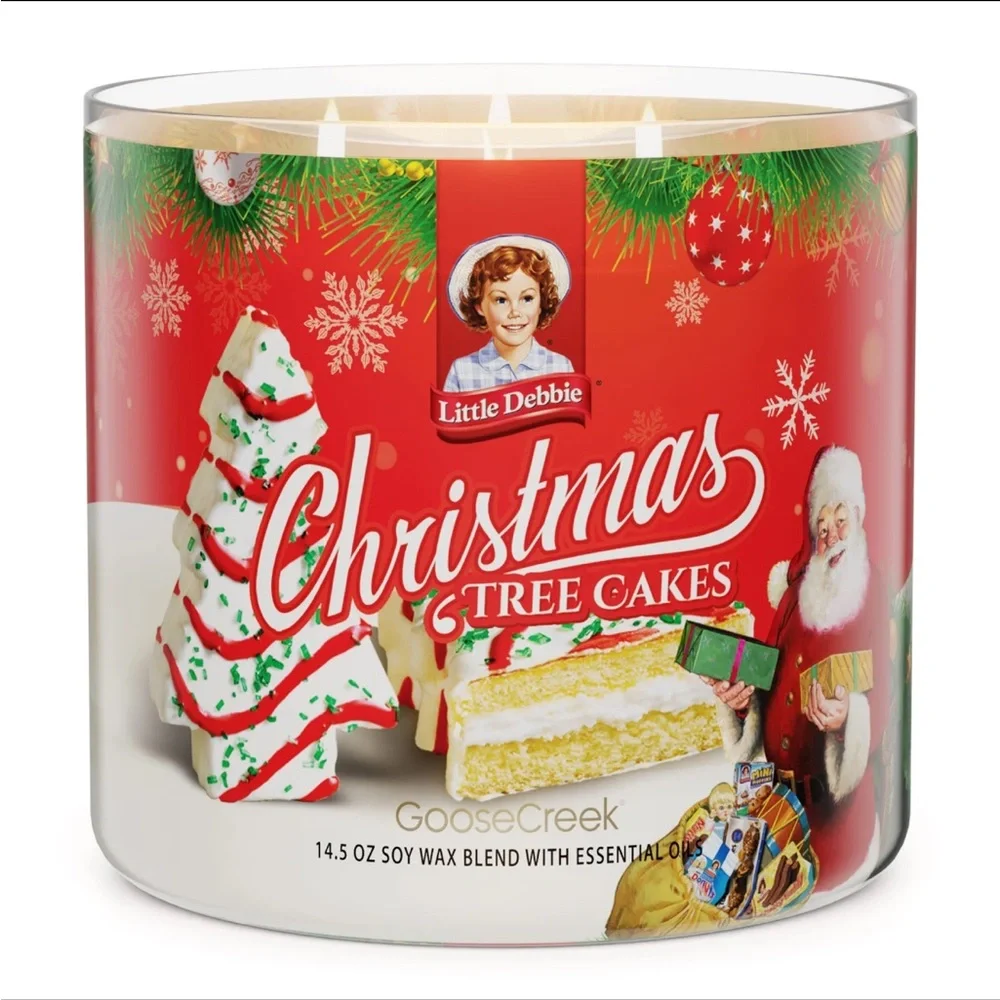 Goose Creek Little Debbie Cake Scented Candle 14.5 oz NEW Pillsbury Cinn Roll - Picture 5 of 6